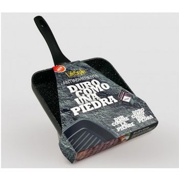 Asador Liso.piedra.28x28.3608