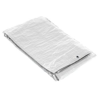 Lona Impermeable Blanca Con Ojetes Metã¡licos 4 X 6 Metros (aproximadamente) - Neoferr..