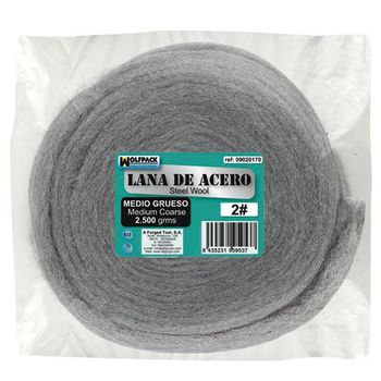 Lana De Acero 2500 Gr Lisa ''0'' - Neoferr..