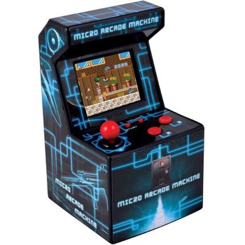 Mini Recreativa Arcade Con 250 Juegos - Azul