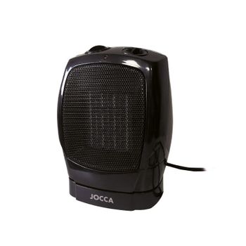 Termoventilador Ptc Regulable Jocca - Negro