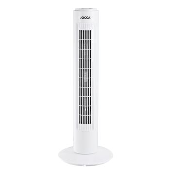 Ventilador De Torre 40w Con 3 Velocidades Oscilable Jocca - Blanco