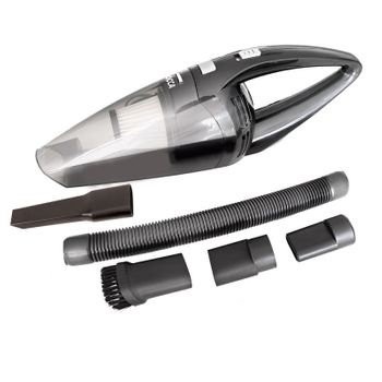 Aspirador De Coche 100w Con Cable Y Filtro Hepa Jocca - Negro