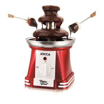 Fuente De Chocolate 240v Con Doble Función Jocca - Rojo