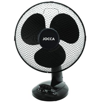 Ventilador De Sobremesa Negro Jocca