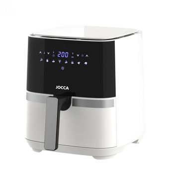 Freidora Sin Aceite 5l, 1450w, Cocina Sana, Temporizador Y Programas Jocca - Blanco