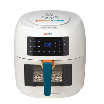 Freidora Sin Aceite 7,4l, 1800w, Cocina Sana, Temporizador Y 9 Programas Jocca - Multicolor