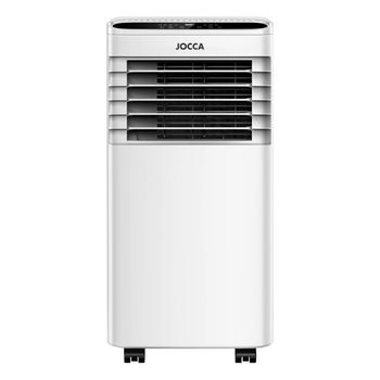 Aire Acondicionado Portátil 9000btu, 970w, Con Salida A La Ventana, Temporizador, Regulador De Temperatura Jocca - Blanco