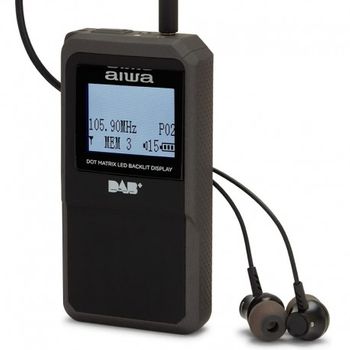 Radio Aiwa Rd-20 Dab+ Negra