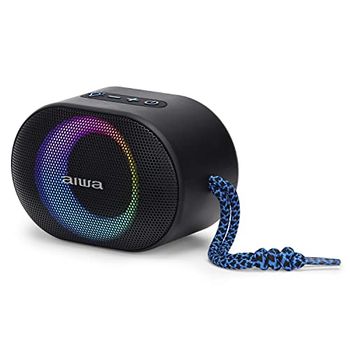 Altavoz Bluetooth Aiwa Bst-330 Blue Bt 5.0 Tws Micro Integrado 10w Rms Hyperbass Ipx6