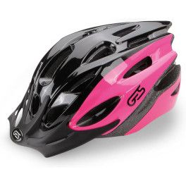 Ges Casco Niño Apache Negro/rosa Talla Unica (47-53)