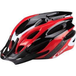 Ges Casco Rocket Negro/rojo