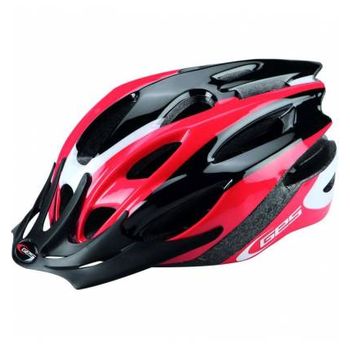 Casco Ges Rocket Rojo-negro-blanco L 58-62