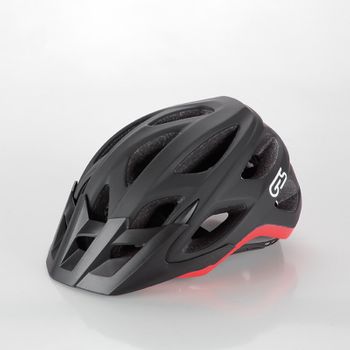 Ges Casco Trail Negro/rojo