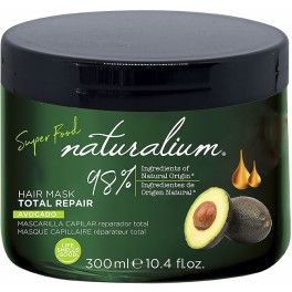 Naturalium Super Food Avocado Total Repair Hair Mask  300 Ml Unisex