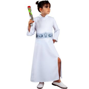 Disfraz De Princesa Leia Eco  Infantil