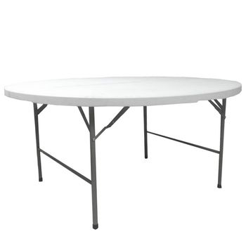 Mesa plegable de jardín de madera maciza de acacia 70x70x75 cm - referencia  Mqm-46348