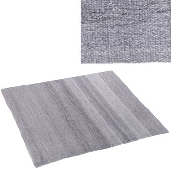 Alfombra Sostenible Goa De Pet Reciclado Para Salón Exterior Gris Ceniza De 270x180 Cm