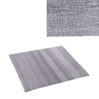 Alfombra Sostenible Goa De Pet Reciclado Para Salón Exterior Gris Ceniza De 180x120 Cm