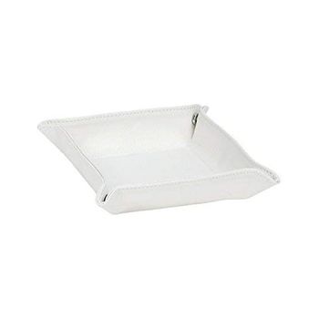 Andrea House Ax62321 Bandeja Efecto Piel Blanco