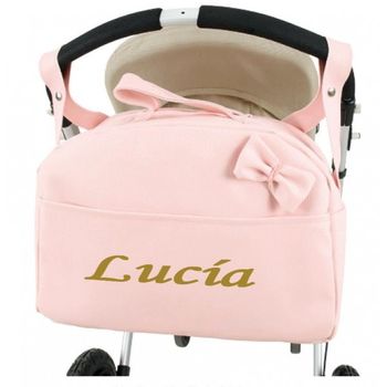 Bolsa Maternidad + Cambiador Stories Rosa con Ofertas en Carrefour