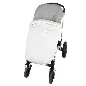 Saco Para Silla De Paseo Polipiel Blanco