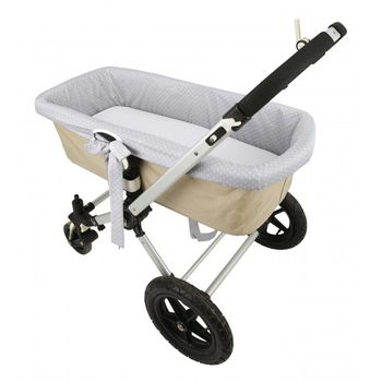 Saco Polar Carrito Bebe Polipiel Blanco - Modin - con Ofertas en Carrefour