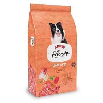 Arion Friends Vital Lamb Pienso Para Perros Adultos Con Cordero, 3 Kg