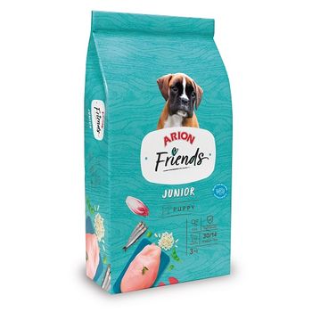 Arion Friends Junior Pienso Para Perros Cachorros, 3 Kg