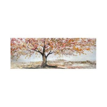 Cuadro Lienzo Pintura Original Árbol 160x60 Cm / Cuadro Cuadros Decoracion Salon Cuadros Para Dormitorios Moderno/ Cuadro Pintado A Mano