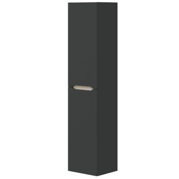 Columna De Baño Flotante Lotto 135x31x56 -color Roble/gris Antracita