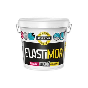 Mortero Sellador Elastimor, Cemento Express, Impermeable, Cubo 25 Kg Blanco