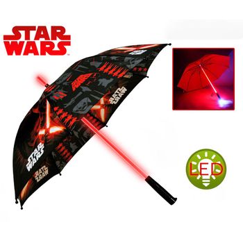 Star Wars Paraguas Con Luz 71 Cm