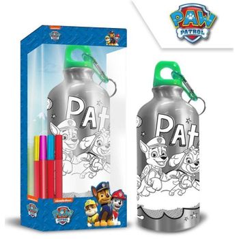 Botella Cantimplora Coloreable De Paw Patrol La Patrulla Can