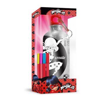 Botella Cantimplora Coloreable De Lady Bug (st24)