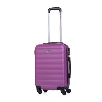 Maleta Cabina De Viaje Abs Rígida Trolley 55 Cms 71250 Morado