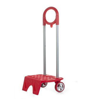 Comprar Carro Trolley Para Mochila Escolar Rojo