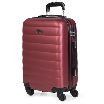 Maleta Cabina Abs Rígida Trolley De Viaje 4 Ruedas Para Vuelos Low Cost  71150 Coral-antrac con Ofertas en Carrefour