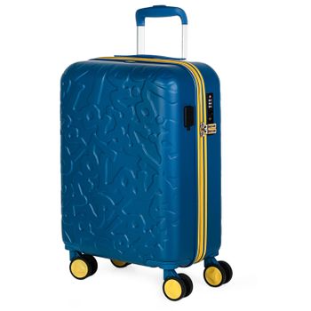 Maleta Cabina De Viaje Abs Rígida Trolley 55 Cms 71250 Azul con Ofertas en  Carrefour