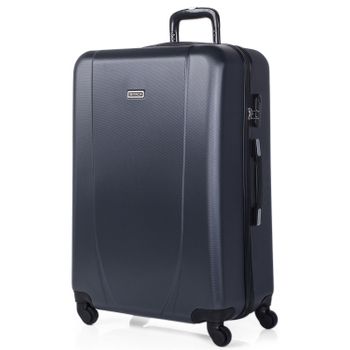 Maleta De Viaje Grande Abs Texturizado Trolley 70cm Xl 71170 Antracita