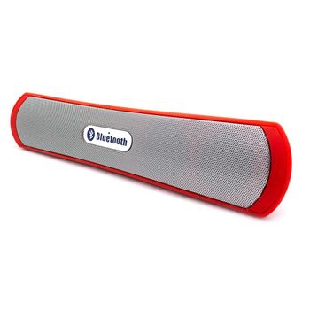Barra Sonido Bluetooth Be-13 Rojo