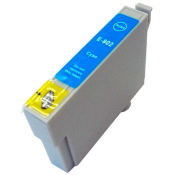 Cart. Epson T0802 Cyan 14ml (reman.)