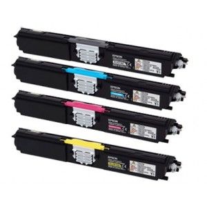 Toner Epson C1600 Negro (reman.)