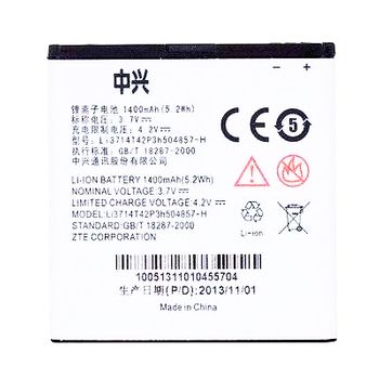 Bateria Zte Kis Iii 1400mah