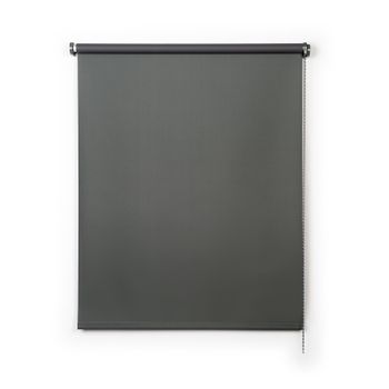 Estor Opaco, Estores Enrollables Blackout Gris Verde, 80 X 250 Cm