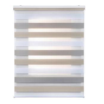 Cortinas Opacas Con Ganchos 2 Piezas Blanco Crudo 140x245 Cm Vidaxl con  Ofertas en Carrefour