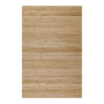 Alfombra De Bambú Natural Antideslizante Marrón Claro, 160 X 240 Cm