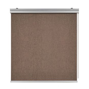 Estor Opaco, Estor Enrollable Blackout Con Acabados Premium  Marrón, 60 X 250 Cm