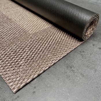 Alfombra Vinílica Alta Gama, Alfombra Pvc Antideslizante E Impermeable ,  Para Interior Y Exterior Bronce-negro, 140 X 200cm con Ofertas en Carrefour