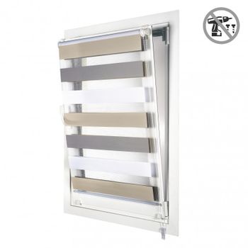 Estores Plegables Estor Paqueto Sin Varillas Para Ventanas Con Cadeneta  Beige, 105 X 175cm con Ofertas en Carrefour